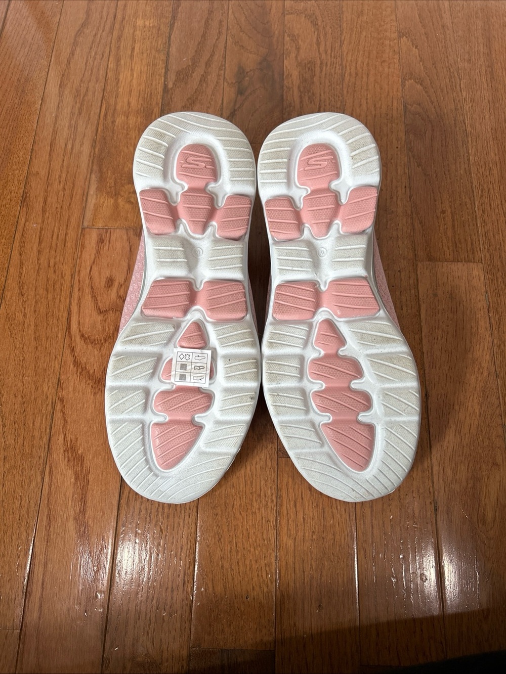 Skechers Go Walk 5 Walking Shoes Slip On Sneakers Women’s Size 9 Wide Pink - Picture 10 of 11